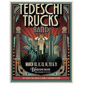Tedeschi Trucks Band 2026 Poster 165